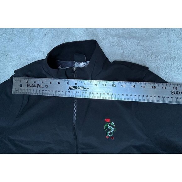 Nike Shield Mens Small Full-Zip Windrunner Running Jacket Black Lightweight - Picture 4 of 8